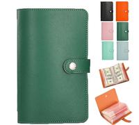 Savings Challenges Book with Envelopes, 100 Day Savings Challenge Binder, Envelope Money Saving Challenge, Budget Binder with Cash Envelopes, Easy to Save (Green)
