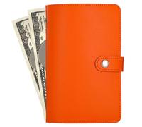 Savings Wallet with 100 Envelopes - Savings Challenge Handbook and Binder Set | Reusable A6 Budget Binder Cash Envelopes Double Sided for Office Travel School Home