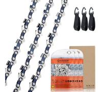 Savior 14 Inch (35 cm) Chainsaw Chain Compatible with Makita DUC353, Bosch AKE 35 S, Einhell, Husqvarna, Oregon and More - 3/8" LP .043" Gauge 52 Links, 3-Pack Replacement Chain