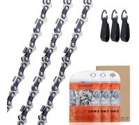 Savior 3-Pack Chainsaw Chain for 10 Inch Bar, .043" Gauge, 40 Links, 3/8" LP, Low-Kickback Chain Compatible with Makita, Einhell, Parkside, Oregon 90px040x and More