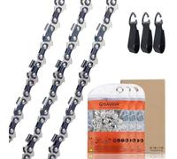 Savior 3-Pack Chainsaw Chain for 18 Inch (45cm) Bar, 62 Links, .050" Gauge, 3/8" LP Pitch, Compatible with Oregon, Bosch AKE 45 S, Husqvarna, Ryobi and More