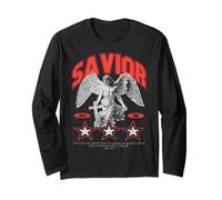 Savior - Christian Bible Verse Faith Long Sleeve T-Shirt