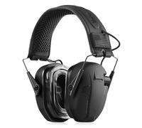 Savior Equipment Apollo Electronic Earmuffs For Shooting w/Gel Ear Pads, 24dB NRR, Noise Cancelling Ear Protection Headset