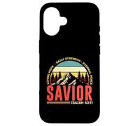 SAVIOR. ISAIAH 43:11 BIBLE CHRISTIAN Case for iPhone 16