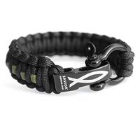 Savior Survival Gear Paracord Bracelet with Stainless Steel Adjustable Shackle (10)