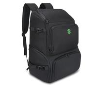 SAVIOUR DJ Accessories Transport Pack - Large Gear Bag for Solo Musicians, DJ Equipment, Mic Stands, and Cables - Durable Gig Backpack