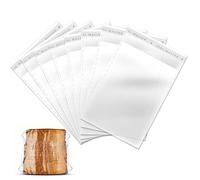 SAVITA 100pcs 5x7 Inch Self Sealing Cellophane Bags - Transparent Plastic Bags with Self Adhesive Clear Packaging for Candy, Biscuit, Bakery Snacks, Jewelry, Crafts