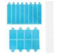 SAVITA 16pcs Privacy Screen Adhesive Strips, Easy Installation Laptops Privacy Screen Protector Including Sliding Mounting Clips Replacement Kit for Computer Monitors