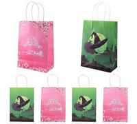 SAVITA 20pcs Birthday Party Favor Bags, 8.27x5.91 Inch Cartoon Themed Gift Bags Party Goodie Packing Supply Funny Decoration for Boys Girls Birthday