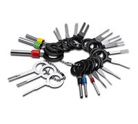 SAVITA 21 PCS Terminal Removal Tool Key Extractor Tool Pin Extraction Tool Kit for Depinning Crimp Wire Connectors Electrical Car Repair