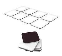 SAVITA 24pcs Sublimation Fridge Magnets, 2x2inch Sublimation Magnet Blanks Bulk Square Refrigerator Magnets for Home Kitchen Office Whiteboard Decoration, (D29019)