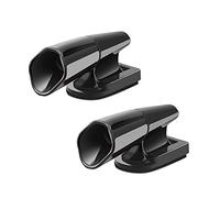SAVITA 2pcs Auto Deer Whistles, Black Ultrasonic Car Deer Warning Whistles Self-adhesive Animals Alert Devices for Cars, Trucks and Motorcycles