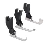 SAVITA 3pcs P369 Bead Sequin Special Presser Foot, Metal Beaded Presser Feet Set Sewing Machine Attachments Accessories for Wedding Dress Fabric Bridal Gowns Lace & Delicate Materials