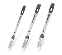 SAVITA 3pcs Paint Brushes for Walls, 0.45/0.6/0.7 inch Small Paint Brush Wall Trim Painting Tools Ideal for Baseboards, Corners, Edges, Narrow Areas, Touch Up, Paint Brush for Decorating