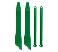 SAVITA 4pcs Canning Tools Kit, 2pcs Magnetic Jar Lid Lifter and 2psc Canning Bubble Popper Bubble Remover Canning Measurer Supplies for Preserving Fruits Vegetables (Green)