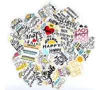 Savita 50pcs Positive Stickers Inspirational Stickers Motivational Stickers Laptop Stickers for Teens Students Inspirational Stickers Waterproof Vinyl Stickers