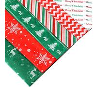 Savita 60 Sheets 20x20 Christmas Tissue Paper Gift Wrap Paper Assorted Colors Bulk Green Red for Christmas Party DIY Gift Bags Wrapping Crafts