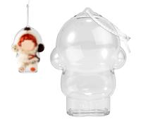 SAVITA Protective Case for Doll, Transparent Acrylic Display Case Doll Dust-proof Showcase for Storage & Display Home Table Office (Toy Not Included)