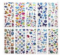 Savita Stickers for Kids 3D Puffy Stickers for Children Epoxy Stickers