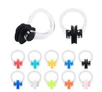 SAVITA Swimming Ear Plug and Nose Clip Set Reusable Waterproof Ear Nose Protector