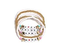SAVITO Matching Friendship Bracelets Huntrix Merch Bracelets for Demon Hunters Outfit rumi accessories jinu zoey mira Costume Jewelry Gifts for Girls Kids Halloween Christmas