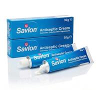 Savlon Antiseptic Cream 30g Pack of 2 First Aid Antiseptic Cream for Cuts Grazes Burns and Insect Bites Helps Prevent Infection and Supports Healing Twin Pack