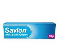 Savlon Antiseptic Cream, Cleanses & Helps Prevent Infection, First Aid for Minor Cuts & Wounds, Spots, Blackheads, Nappy Rash, Sunburn, Sores & Blisters (60g, 1 pack)