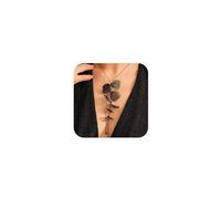 SAVNOJW - Gold Leaf Choker Necklace for Women Boho Long Ginkgo Leaves Tassel Necklace Aesthetic Beach Party Jewelry Accessories, Metal, No Gemstone