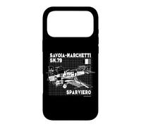Savoia Marchetti SM 79 Sparviero Blueprint Father's Day Case for iPhone 17 Pro Max