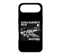 Savoia Marchetti SM 79 Sparviero Blueprint Father's Day Case for iPhone Air