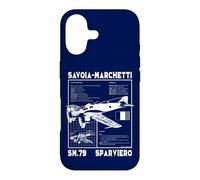 Savoia Marchetti SM 79 Sparviero Stats Father's Day Case for iPhone 17