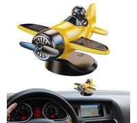 Savon De Douche Pour Voyage - Solar Powered Airplane Indoor Ornament,Produit De Nettoyage Contrôle Des Odeurs Pour Hommes Femmes Voyageurs Amateurs De Routine Spa Gym -Sport Salle De Bain