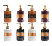 Savon De Royal Luxury Liquid Hand Soap, Pearl Series Mixed Scents, 500ml, 8-Pack