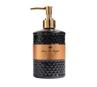 Savon De Royal Series Black Pearl Luxury Liquid Hand Soap, 500ml Pump Bottle, Elegant Fragrance, Bulk Pack Options (12)