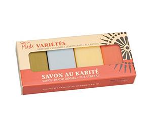 Savon du Midi Guest Soap Variétés, 4 x 20 g