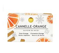 Savon du Midi Soap with Karite Butter, Cinnamon Orange, 100g (1)