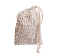 Savon Saccheggio - Soap Bag, Handmade Soap Bag with Cord Cord | LOOFAH The Effect Of Pulcon Soft Bath, Door, Shower Sponge For Bathroom Accessories