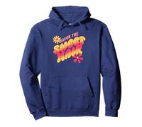 Savor Sweet Haze Retro Vibe Chill Relaxed Energy Pullover Hoodie