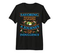 Savoring Sushi a Journey - Sushi Premium T-Shirt