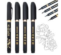 SAVOSWEET Calligraphy Pens Calligraphy set for Beginners Brush Pens -Hand Lettering Pens,Caligraphy Beginners set Caligraphy Pens for Writing, Calligraphy Book (4)