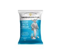 SAVOURSMITHS - Desert Salt and Vinegar English Potato Crisps, 150g x 12