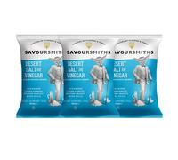 Savoursmiths Desert Salt And Vinegar Luxury English Potato Crisps 150g x 3