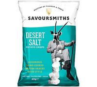 SAVOURSMITHS Desert Salt Luxury English Potato Crisps 40g x 24