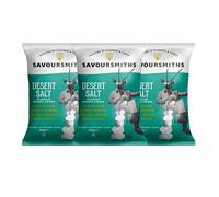Savoursmiths Desert Salt Luxury English Potato Crisps 150g x 3