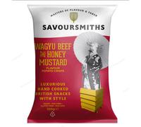 Savoursmiths Vegan Wagyu Beef & Honey Mustard Flavour Potato Crisps 150g