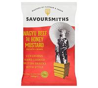SAVOURSMITHS Wagyu Beef & Honey Mustard Luxury English Potato Crisps 150g