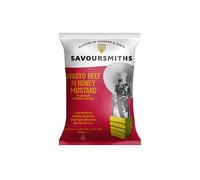 Savoursmiths Wagyu Beef with Honey Mustard 150G x 12 Multi Pack | Luxury Hand Cooked British Crisps | Premium Skin on Crisps | Made from Home Grown Potatoes | Gluten & MSG Free | non-GMO