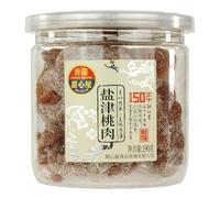 Savoury Peach Dried Fruit 190g - Assorted Asian Style Preserved Fruits, Sweet & Savoury, Ready to Eat Chewy Snacks