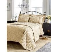 Savoy Woven Jacquard Duvet Set - Gold / King