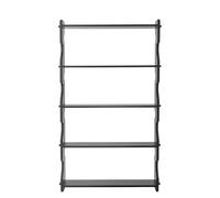 Savoya Shelving Unit - Black Firwood